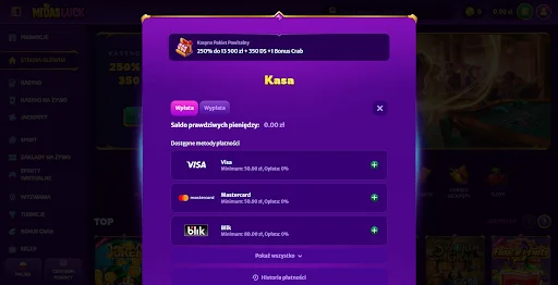Midas Luck rejestracja krok 4
