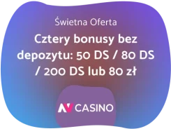 NV Casino bonusy bez depozytu