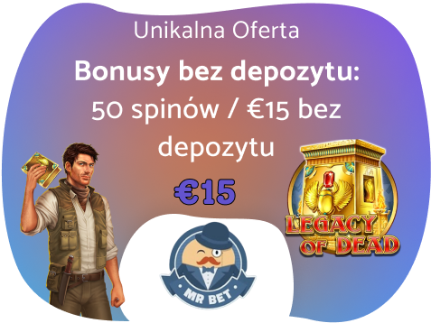 Mr Bet Bonus bez depozytu