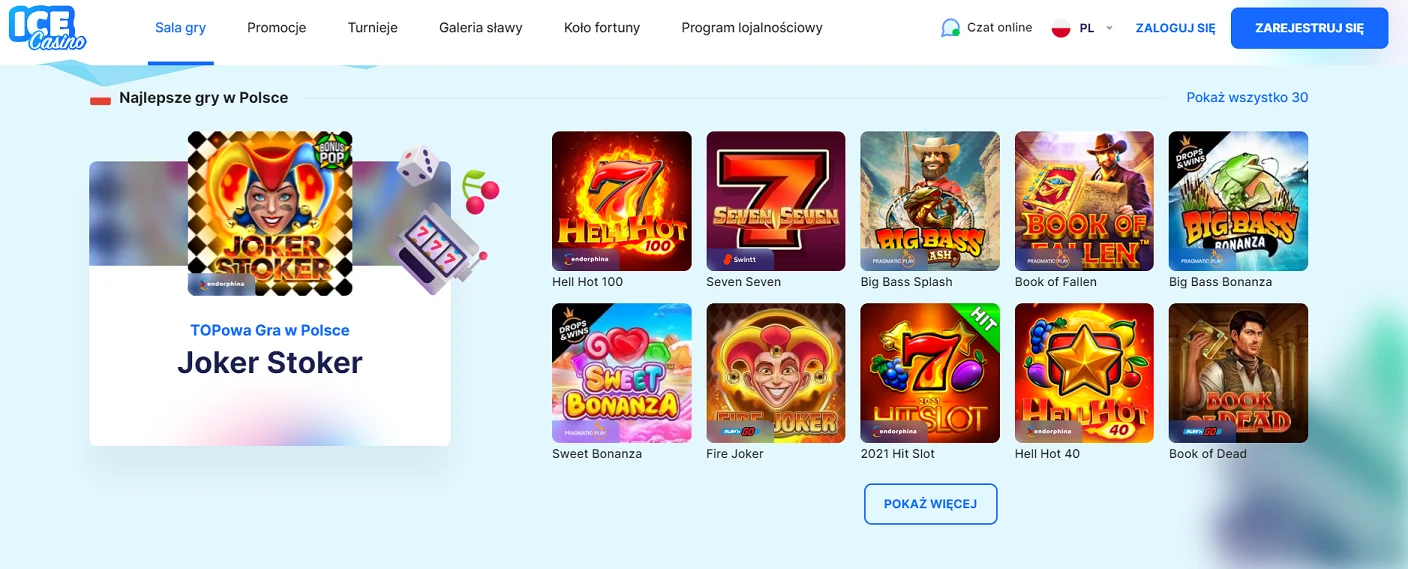 ice casino wypłacalne kasyno