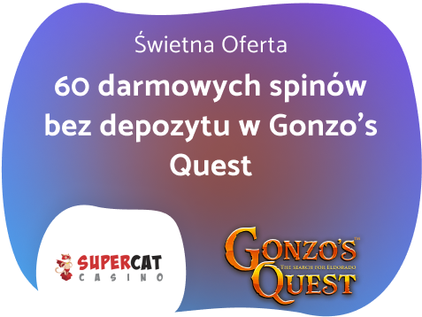 Super Cat casino Bonus bez depozytu